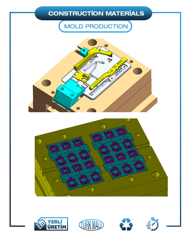 construction materials mold production